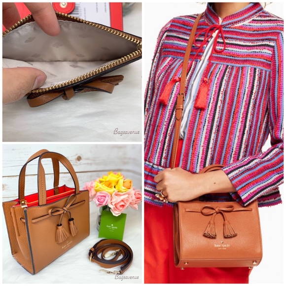 Kate spade SET hayes mini satchel small wallet - Picture 8 of 8